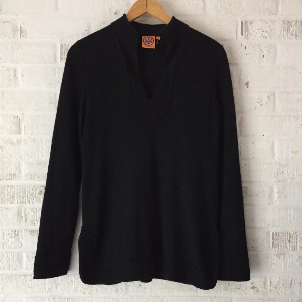 TORY BURCH cashmere tunic sweater